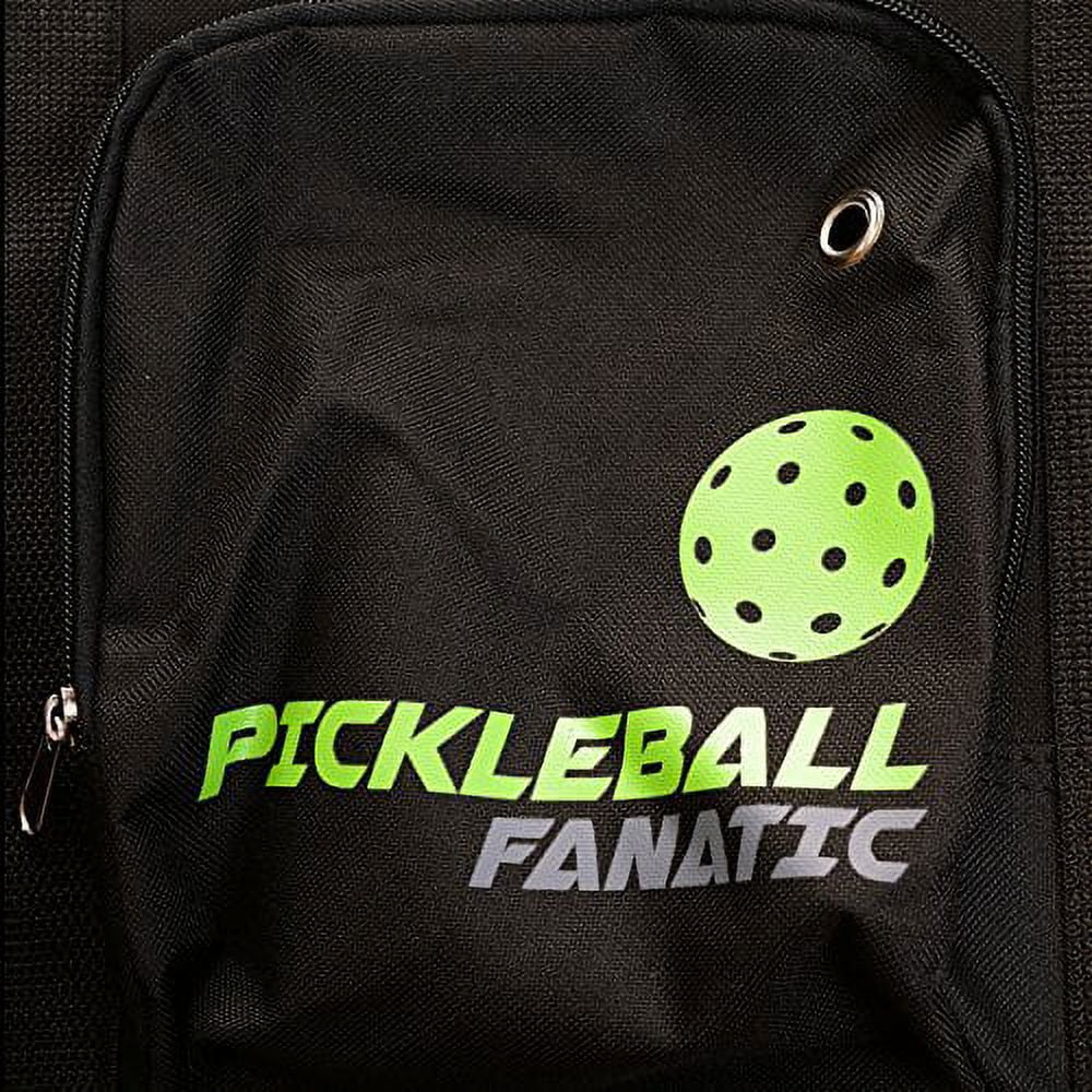 Pickleball Fanatic Duffel Bag (Green/Black)